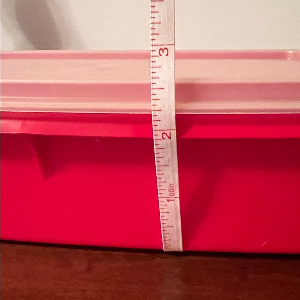 Red Tupperware Storage Containers - Picture 4 of 8
